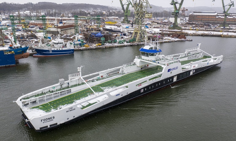 Remontowa Shipbuilding has handed over the LMG Marin-designed FODNES to Norled. © Marcin Koszalka – PORTALMORSKI.PL Remontowa Shipbuilding has handed over the LMG Marin-designed FODNES to Norled. © Marcin Koszalka – PORTALMORSKI.PL