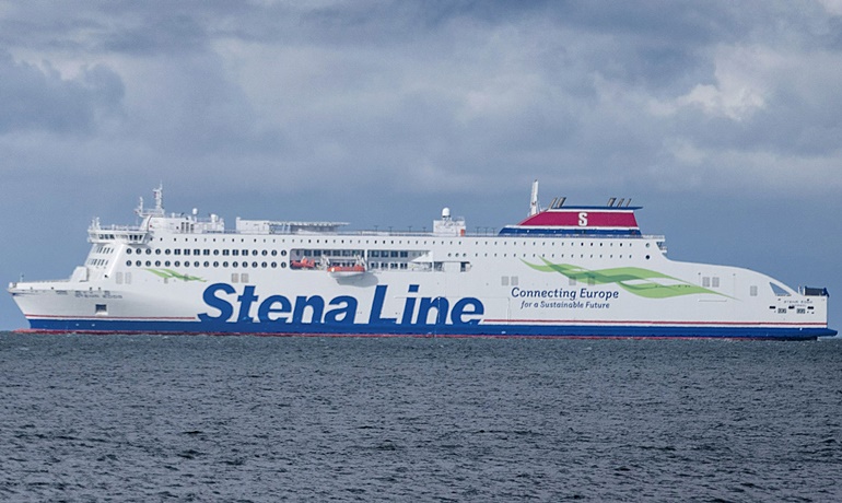 STENA EDDA has joined STENA MERSEY on the Birkenhead-Belfast route. © Stena Line