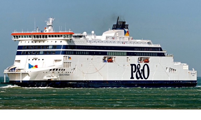 SPIRIT OF BRITAIN, one of P&O's Dover-based fleet. Photo © Gary Davis