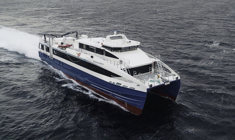 Sister vessel ELSA LAULA RENBERG was delivered in January © Brødrene Aa Sister vessel ELSA LAULA RENBERG was delivered in January © Brødrene Aa