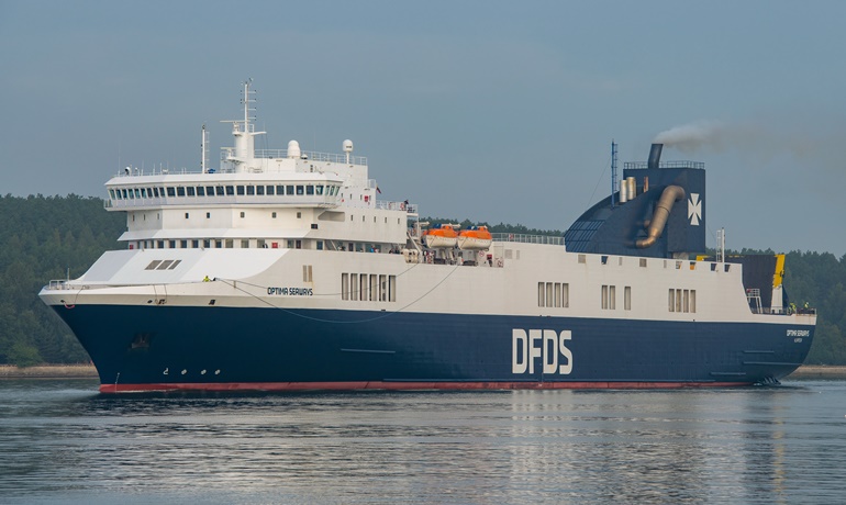 OPTIMA SEAWAYS will leave the Karlshamn-Klaipeda route after Christmas and is set to return to the Baltic in late January. © Frank Lose