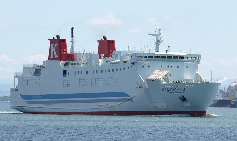 SILVER QUEEN left Miyako for Yokohama on 12 February. © Tsuyoshi Ishiyama