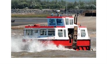 Passenger ferry WYRE ROSE crossing the Wyre Estuary © Wyre Marine Services
