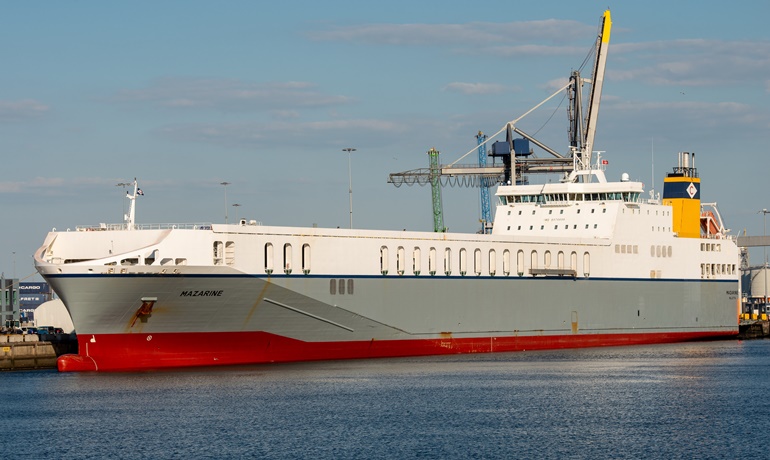 MAZARINE is one of three CLdN freighters to operate the Portugal-Benelux MoS. © Frank Lose MAZARINE is one of three CLdN freighters to operate the Portugal-Benelux MoS. © Frank Lose