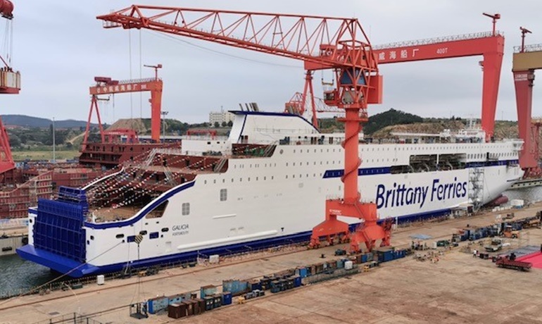 GALICIA is expected to be introduced after the 2020 summer season © Stena RoRo GALICIA is expected to be introduced after the 2020 summer season © Stena RoRo