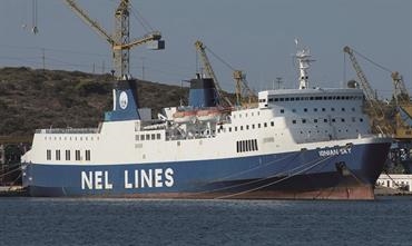 IONIAN SKY has been bought by Babis Simantonis' Medferry Shipping © Frank Lose
