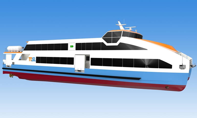 Transtejo 40-meter urban passenger ferry © Astilleros Gondán Transtejo 40-meter urban passenger ferry © Astilleros Gondán