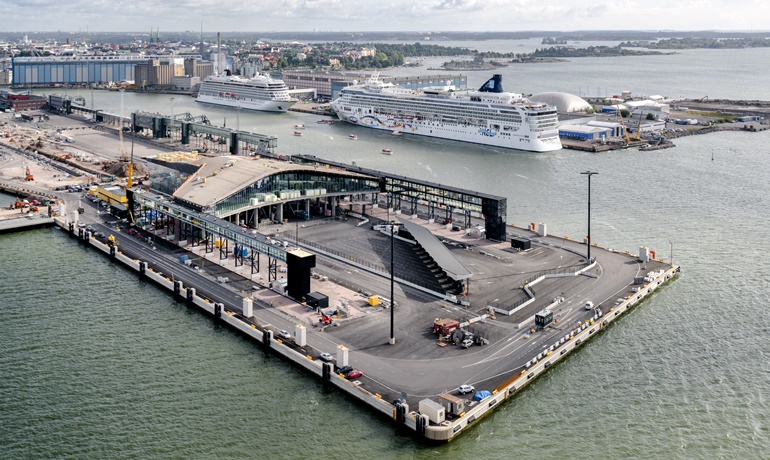 cruise ship port in helsinki