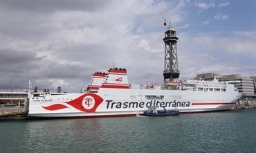 ZURBARAN has been renamed CIUDAD DE MAHON. © Trasmediterránea ZURBARAN has been renamed CIUDAD DE MAHON. © Trasmediterránea