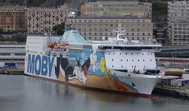 MOBY TOMMY in Genoa. © Søren Lund Hviid MOBY TOMMY in Genoa. © Søren Lund Hviid