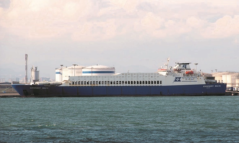 EUROFERRY MALTA will connect Genoa with Porto Torres three times per week © Shippax archive