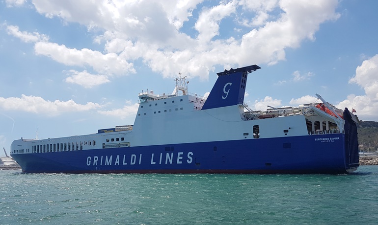 EUROCARGO SAVONA is on its way to the Baltic via Bristol, joining the Finnlines fleet later this month. © Marc Ottini EUROCARGO SAVONA is on its way to the Baltic via Bristol, joining the Finnlines fleet later this month. © Marc Ottini