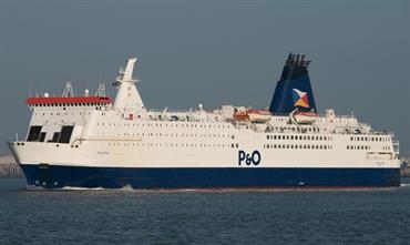 PRIDE OF YORK has been laid up in Hull since early April and will not return to service for P&O Ferries. © Frank Lose PRIDE OF YORK has been laid up in Hull since early April and will not return to service for P&O Ferries. © Frank Lose