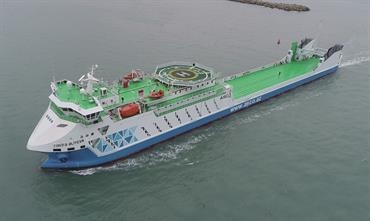 Sistership ZARIFA ALIYEVA was delivered in May this year Sistership ZARIFA ALIYEVA was delivered in May this year
