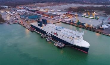 AURA SEAWAYS in Port of Karlshamn © Mintmedia, Karlshamn AURA SEAWAYS in Port of Karlshamn © Mintmedia, Karlshamn