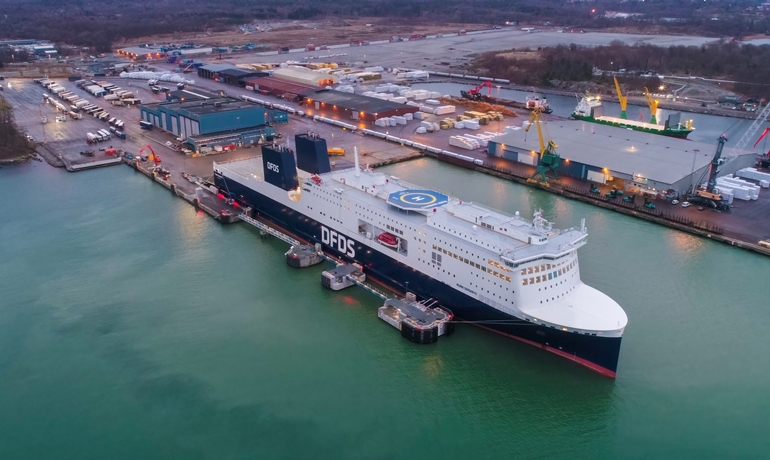 AURA SEAWAYS in Port of Karlshamn © Mintmedia, Karlshamn AURA SEAWAYS in Port of Karlshamn © Mintmedia, Karlshamn