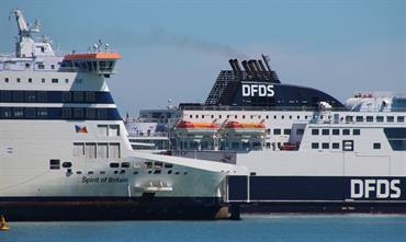 Rivals no longer on the Dover-Calais route. © John Bryant Rivals no longer on the Dover-Calais route. © John Bryant