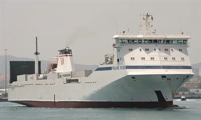 PAULINE RUSS has been taken on charter by Tirrenia-CIN © Frank Lose