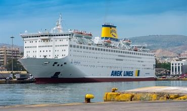 EL. VENIZELOS seen fresh from repairs and overhaul in Piraeus on 13 May © George Giannakis EL. VENIZELOS seen fresh from repairs and overhaul in Piraeus on 13 May © George Giannakis