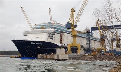MEIN SCHIFF 6 is nearing completion at Meyer Turku - © TUI Cruises