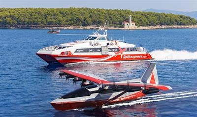 A full-electric, zero-emission Seaglider for Split Express could be reality in four years' time. © REGENT