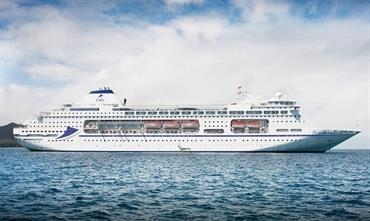 PACIFIC PEARL will emerge as COLUMBUS for cruises from Tilbury - © CMV