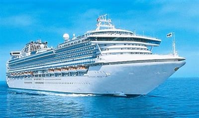 SAPPHIRE PRINCESS heading for the UK in 2018 (Pic: Princess Cruises)