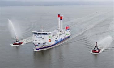 STENA CONNECTA arrives in Belfast