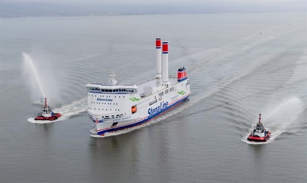 STENA CONNECTA arrives in Belfast