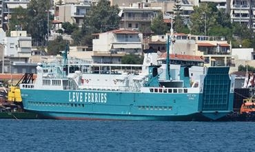 NISSOS AEGINA with Leve Ferries livery © Marc Ottini NISSOS AEGINA with Leve Ferries livery © Marc Ottini