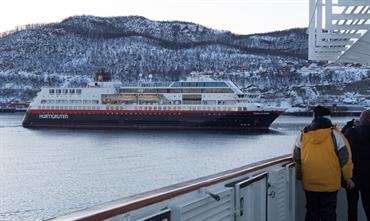 TROLLFJORD is one of four Hurtigruten ships to switch permanently to expedition cruising © Søren Lund Hviid TROLLFJORD is one of four Hurtigruten ships to switch permanently to expedition cruising © Søren Lund Hviid