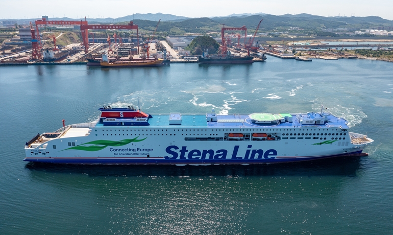 STENA EBBA is the latest delivered E-Flexer