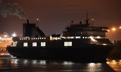 OPTIMA SEAWAYS is one of three ro-paxes operating DFDS's new Dunkerque-Rosslare route. © Julien Carpentier