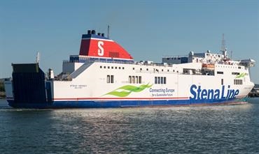STENA MERSEY will become STENA BALTICA following her lengthening and complex drive-through conversion. © Frank Lose STENA MERSEY will become STENA BALTICA following her lengthening and complex drive-through conversion. © Frank Lose
