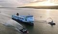 STENA FUTURA water salute