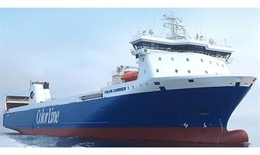 The scrubber-equipped COLOR CARRIER was purchased last summer © Color Line The scrubber-equipped COLOR CARRIER was purchased last summer © Color Line