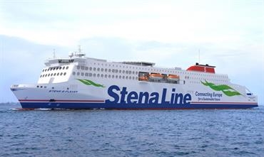 The first E-Flexer for Stena Line will be introduced between Holyhead and Dublin in early 2020 © Stena Line