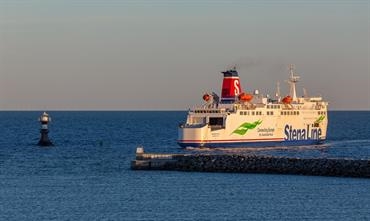 Stena Line has offered the City of Sassnitz to take over the ferry route to Trelleborg, until the outbreak of the COVID-19 crisis operated by the 1989-built rail-enabled ro-pax SASSNITZ. © Marko Stampehl