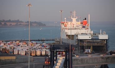 Harwich is one of the ports covered by the latest Brexit freight contracts © Kai Ortel