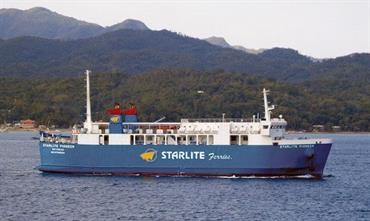 Five of the ro-paxes Starlite Ferries ordered at Kegoya Dock in Japan have already been delivered, including STARLITE PIONEER.