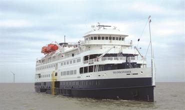 SEA DISCOVERER was acquired by Victory Cruise Lines in August 2017 and renamed VICTORY II © Shippax