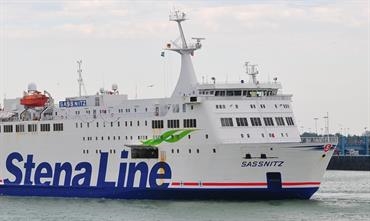 Stena Line pulled the plug on the 'Köngislinie' with SASSNITZ, the route's single ship, laid up in Uddevalla. © Marc Ottini