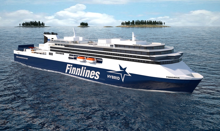 Illustration of FINNSIRIUS © Finnlines Plc Illustration of FINNSIRIUS © Finnlines Plc