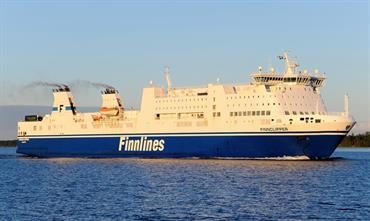 FINNCLIPPER returns to the Mediterranean and Grimaldi Lines © Jukka Huotari FINNCLIPPER returns to the Mediterranean and Grimaldi Lines © Jukka Huotari