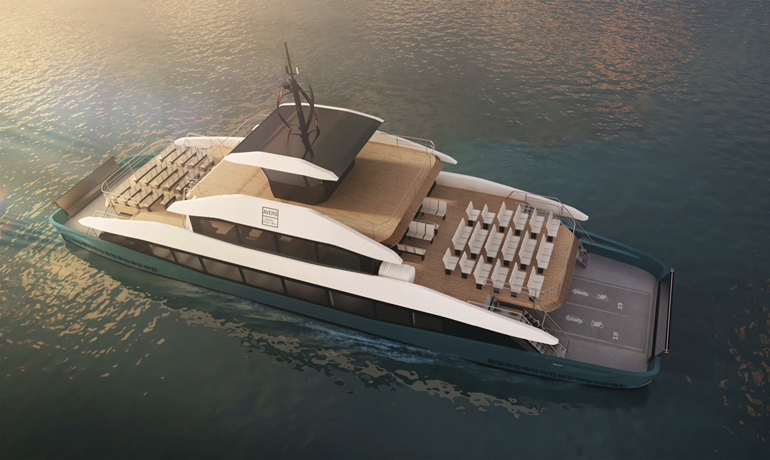 The first Portuguese-built fully electric ferry © Manon Thomas
