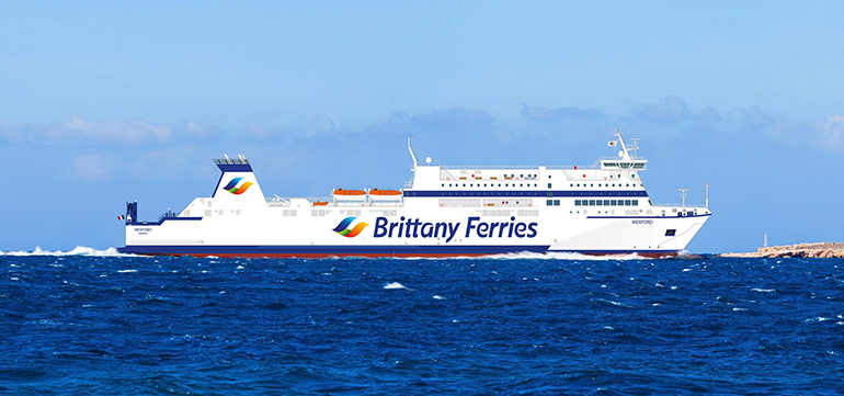 An artist's impression of WEXFORD © Brittany Ferries
