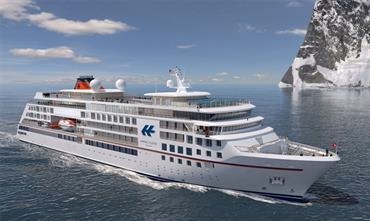 VARD will build a third Hanseatic Class boutique expedition cruise ship for Hapag-Lloyd Cruises © VARD VARD will build a third Hanseatic Class boutique expedition cruise ship for Hapag-Lloyd Cruises © VARD