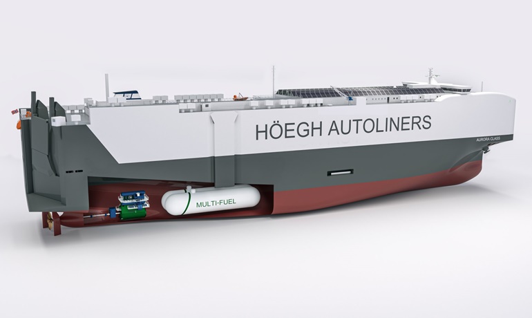The shape of things to come for Höegh Autoliners. © Höegh Autoliners The shape of things to come for Höegh Autoliners. © Höegh Autoliners