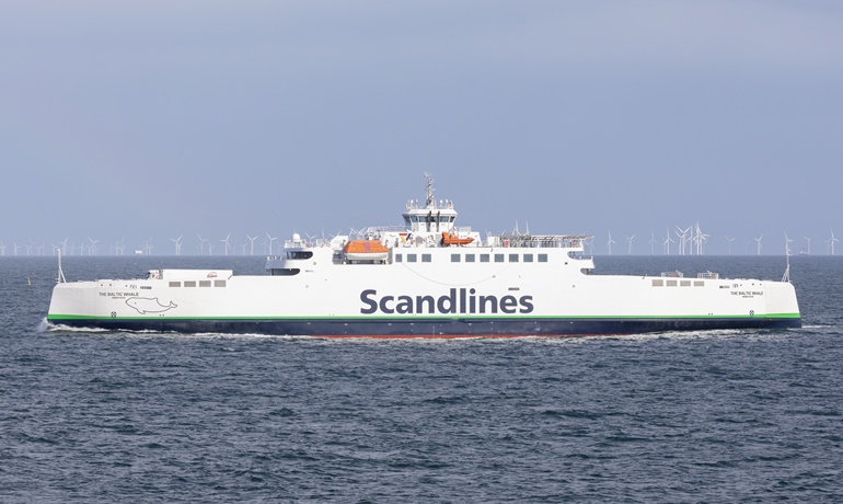Scandlines latest addition, THE BALTIC WHALE © Søren Lund Hviid Scandlines latest addition, THE BALTIC WHALE © Søren Lund Hviid