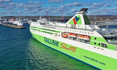 STAR has operated the Paldiski-Sassnitz route for about a month. © Matti Block